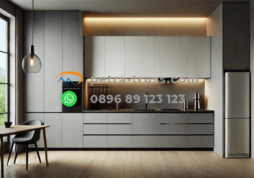 Kitchen set minimalis rapi di Serpong Tangerang Selatan