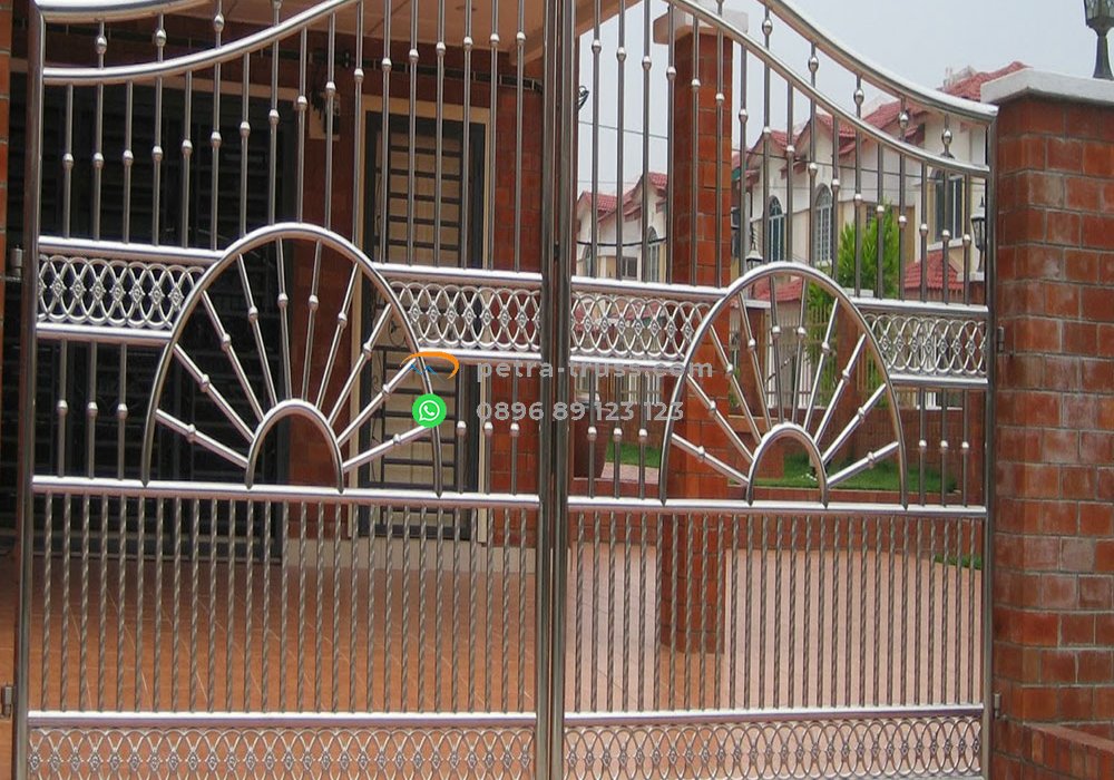 Pintu pagar stainless Sentul Bogor