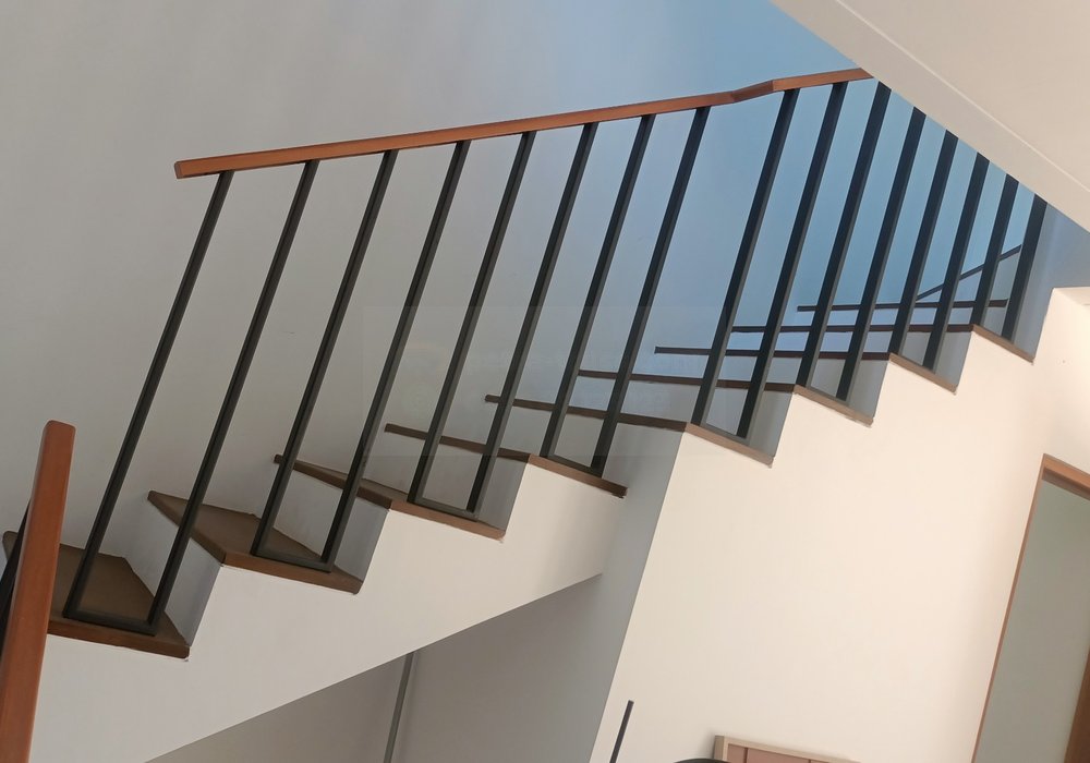 railing tangga minimalis rumah Sawangan Depok