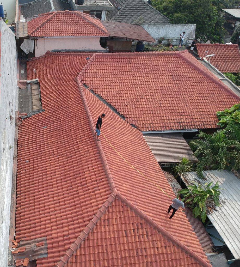 harga pasang baja ringan genteng keramik kanmuri murah jakarta bogor depokj tangerang bekasi petra truss