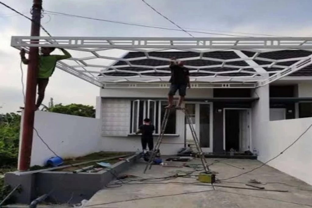 Bengkel las pagar dan kanopi Jakarta