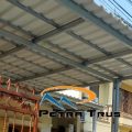 Kanopi baja ringan atap Alderon Pamulang Tangerang Selatan oleh Petra Truss.