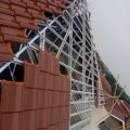 Renovasi atap lama pakai baja ringan dan genteng keramik di Bojong Gede Bogor oleh Petra Truss.