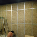 partisi gypsum peredam suara glasswool rockwool